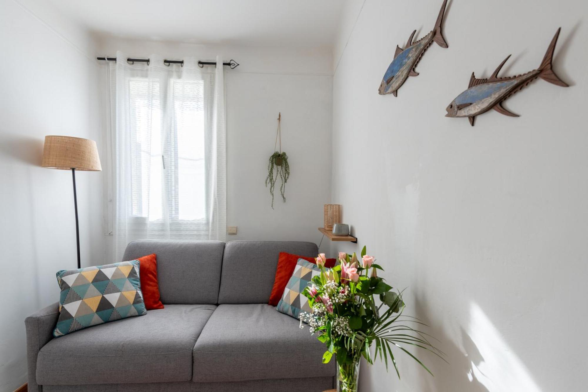 L'Echappee Bleue - Appt Pour 4 Vue Mer Ault Bagian luar foto