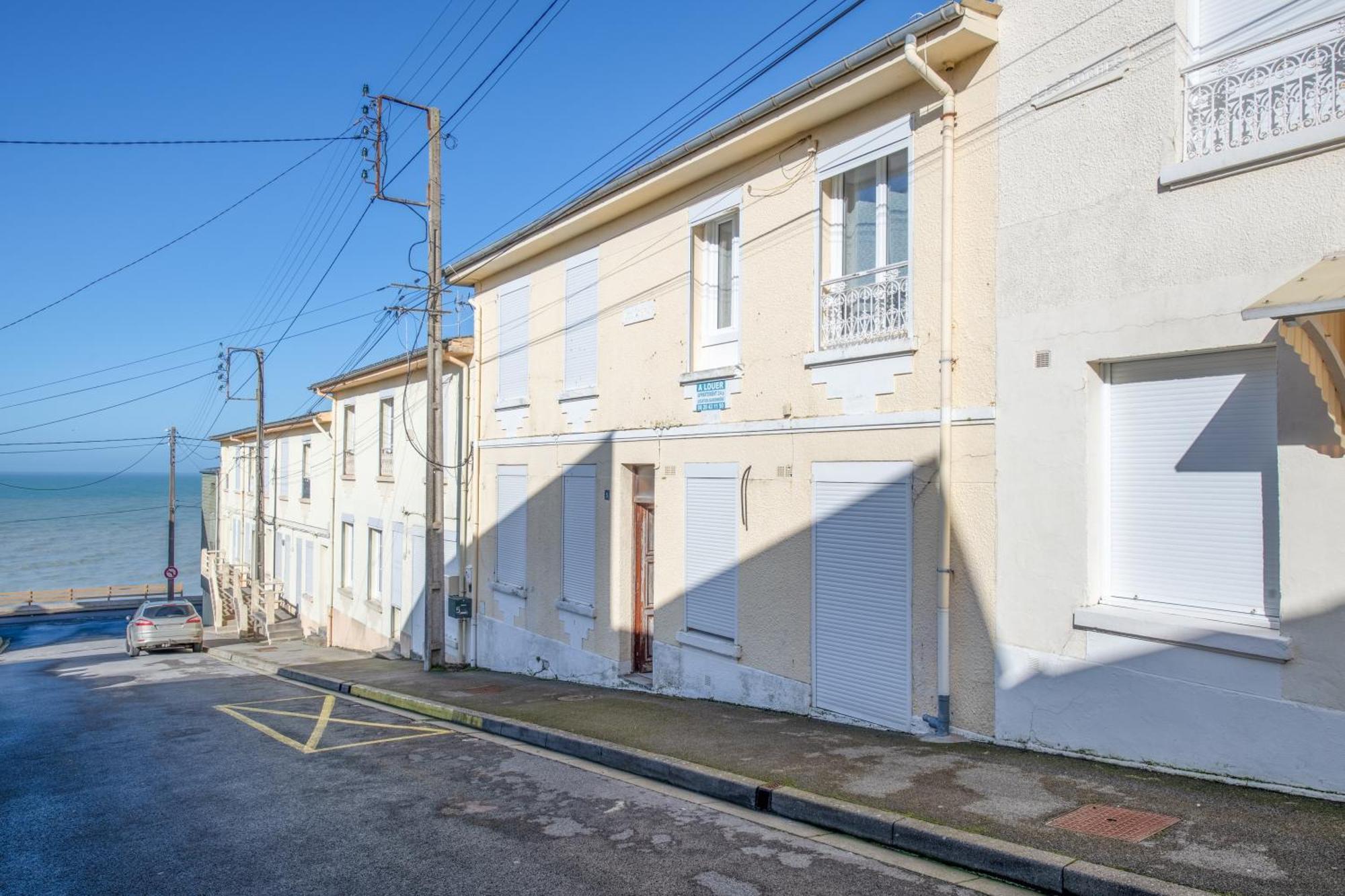 L'Echappee Bleue - Appt Pour 4 Vue Mer Ault Bagian luar foto