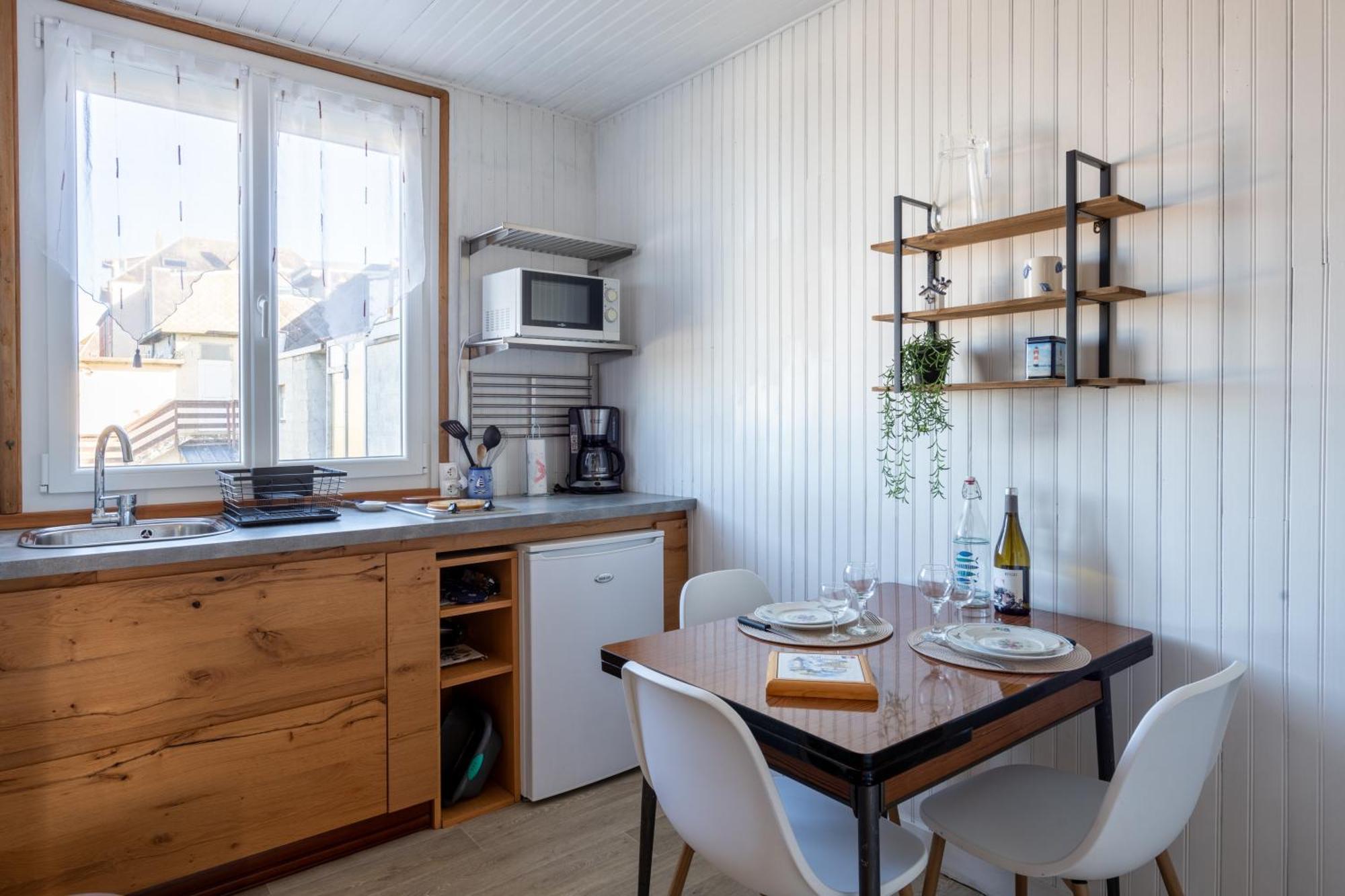 L'Echappee Bleue - Appt Pour 4 Vue Mer Ault Bagian luar foto