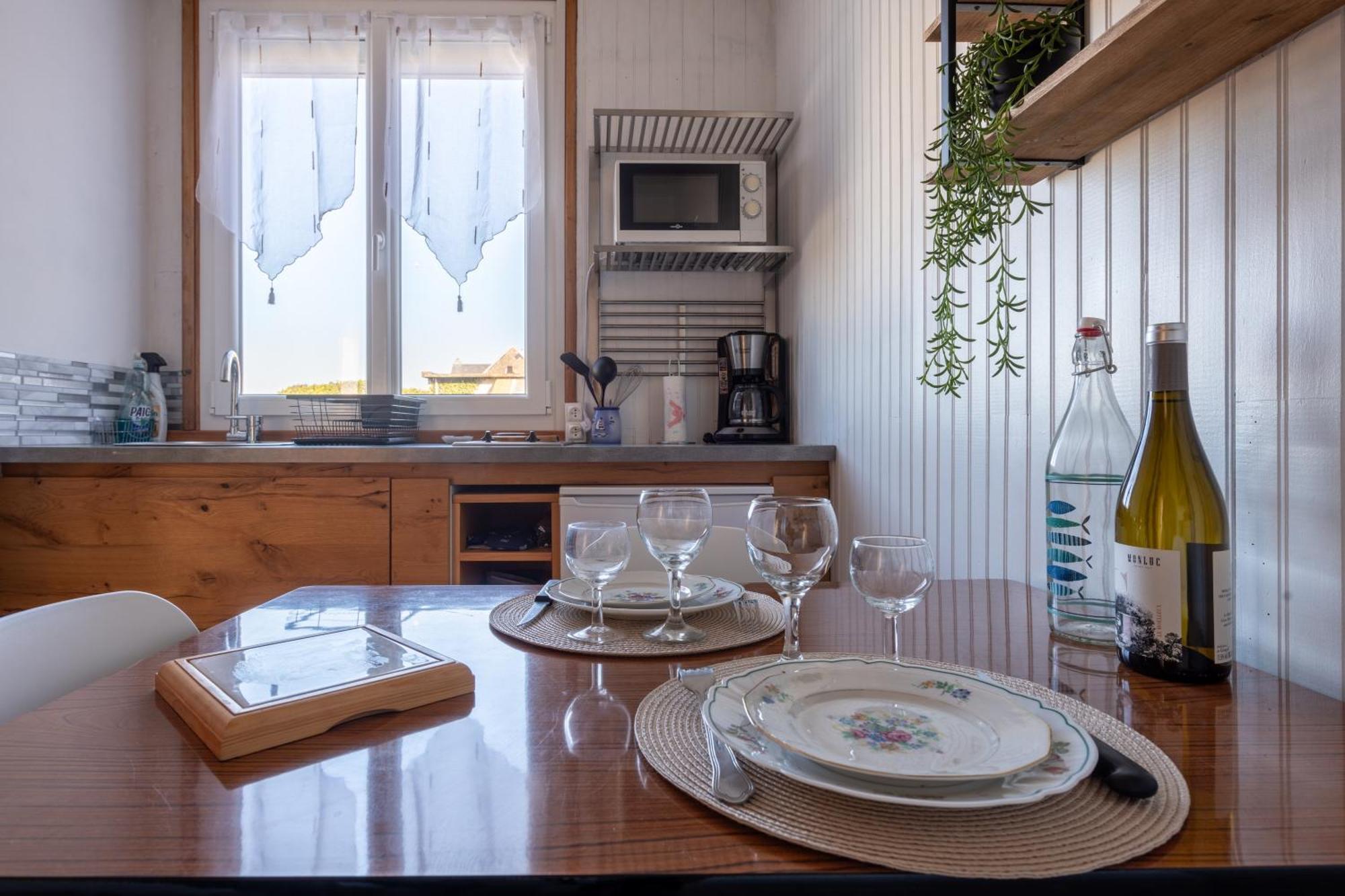 L'Echappee Bleue - Appt Pour 4 Vue Mer Ault Bagian luar foto